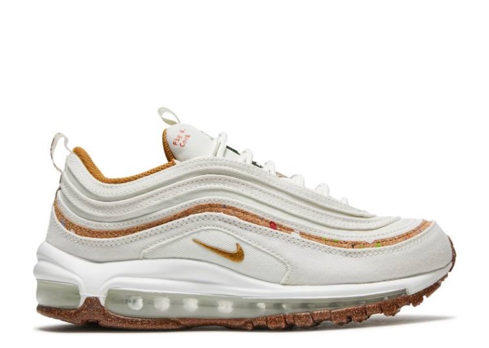 Nike Wmns Air Max 97 Se - Vela De Corcho/blanco/voltio/trigo