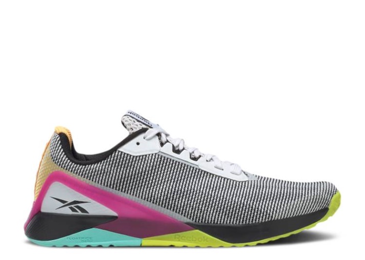 Reebok Wmns Nano X1 Grit - Blanco Negro Persecución Rosa