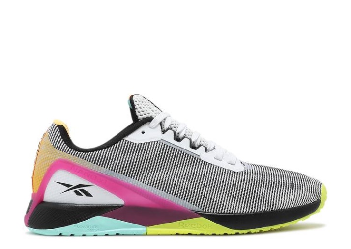 Reebok Nano X1 Grit - Blanco Negro Persecución Rosa