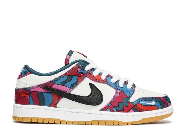 Nike Parra X Dunk Low Pro Sb - Arte Abstracto