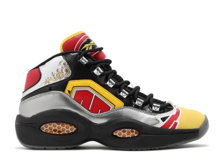 Reebok Power Rangers X Question Mid - ¡modo De Batalla Megazord!