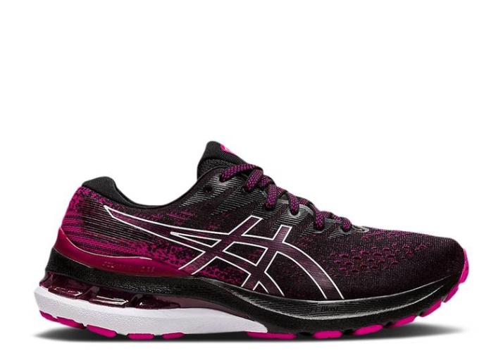 Asics Mujer Gel Kayano 28 - Negro Rosa Rave