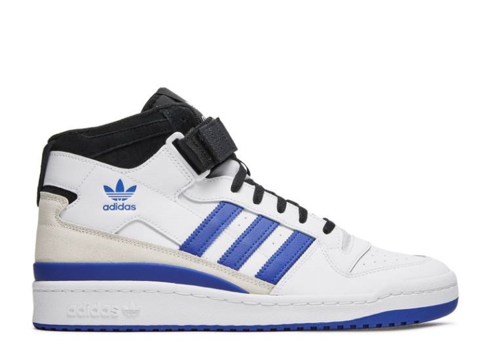 Adidas Forum Mid Blanco/negro/azul Real