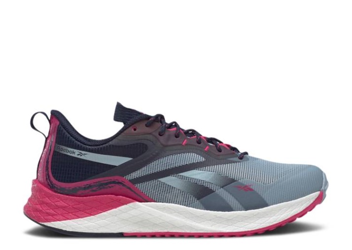 Reebok Mujer Floatride Energy 3 Aventuras - Gable Gris Persecución Rosa