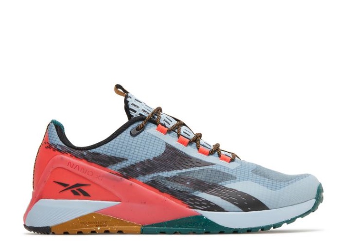 Reebok Nano X1 Adventure - Gris Aguilón Cereza Neón