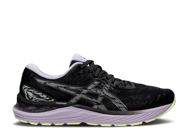 Asics Mujer Gel Cumulus 23 - Negro Gris Portador