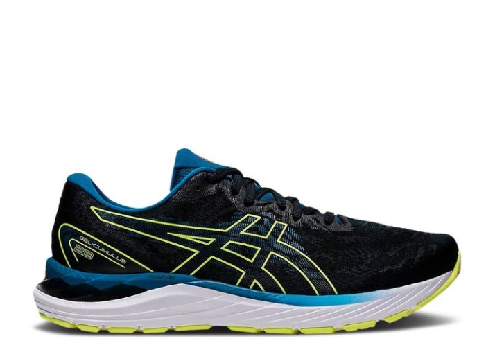 Asics Gel Cumulus 23 - Negro Resplandor Amarillo