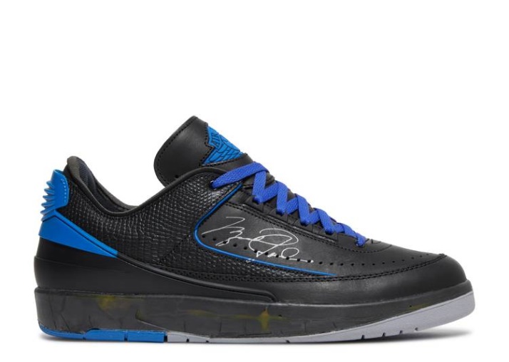 Off-white X Air Jordan 2 Retro Low Sp - Negro Varsity Royal