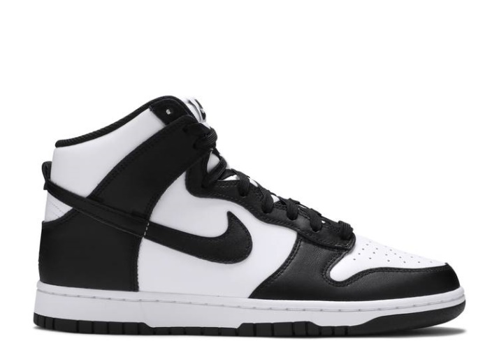 Nike Dunk Alto Blanco/negro/naranja Total