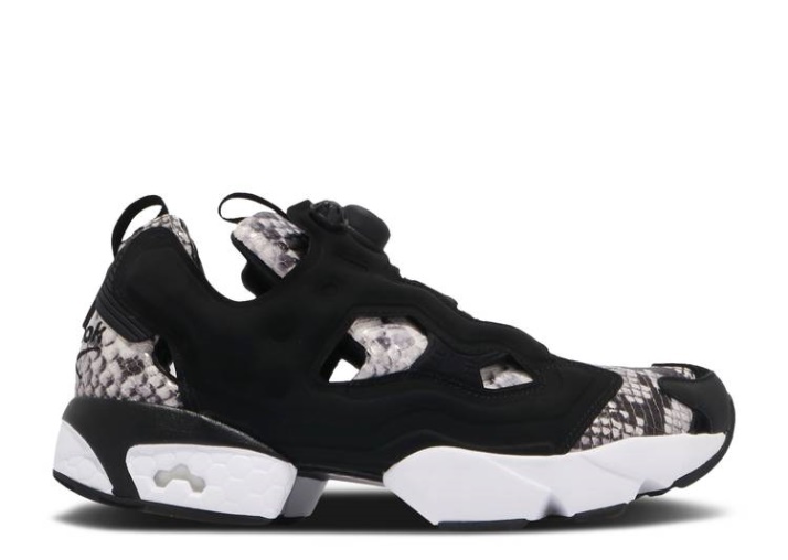 Reebok Instapump Fury Og - Serpiente Negro Blanco
