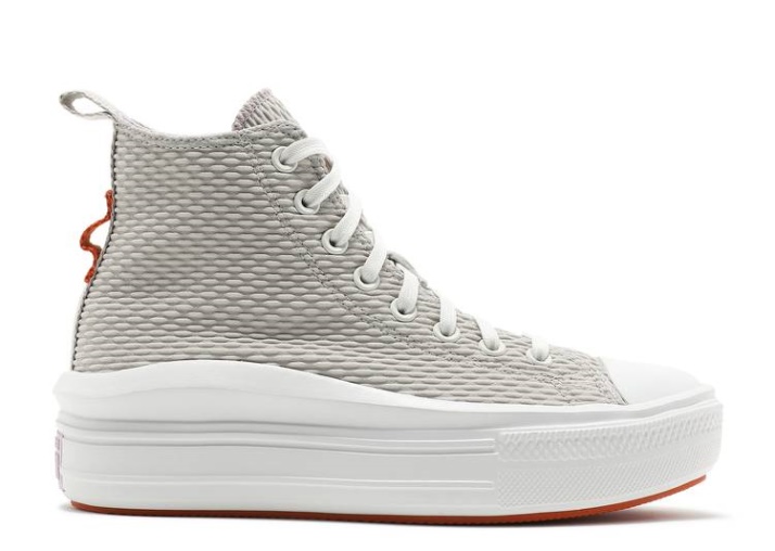 Converse Wmns Chuck Taylor All Star Move High - Cadena De Utilidad Futura/blanco Vintage/fogón
