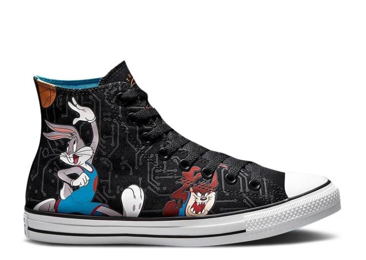 Converse Space Jam X Chuck Taylor All Star Alto - Sintonizar Escuadrón