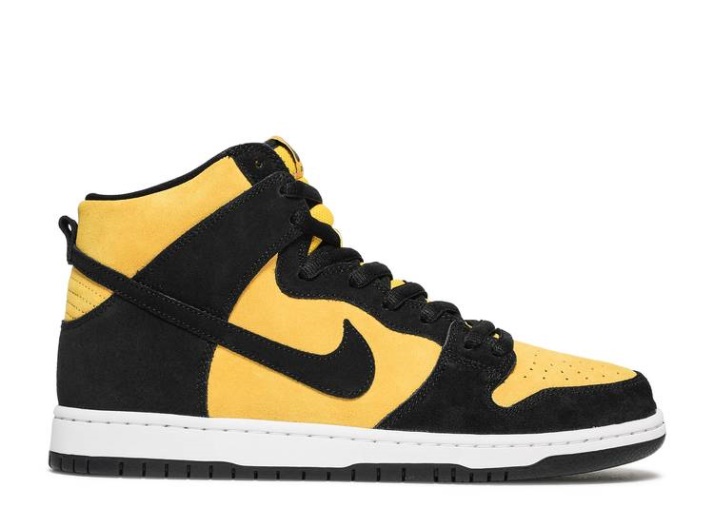 Nike Dunk High Pro Sb - Vara De Oro Inversa