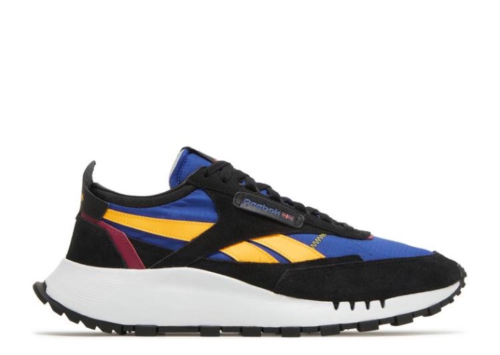 Reebok Classic Leather Legacy - Negro Brillante Cobalto