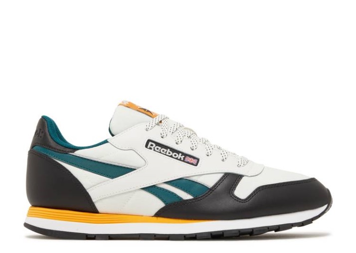 Reebok Classic Cuero Tiza/negro/semisolar Oro