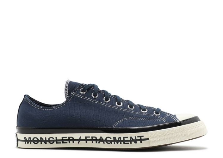 Converse Fragment Design X Moncler X Chuck 70 Low - Insignia Azul