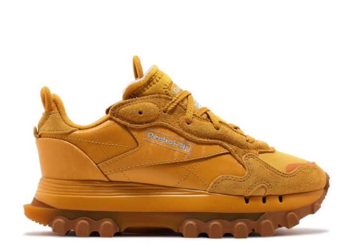 Reebok Cardi B X Wmns Cuero Clásico - Ocre Brillante