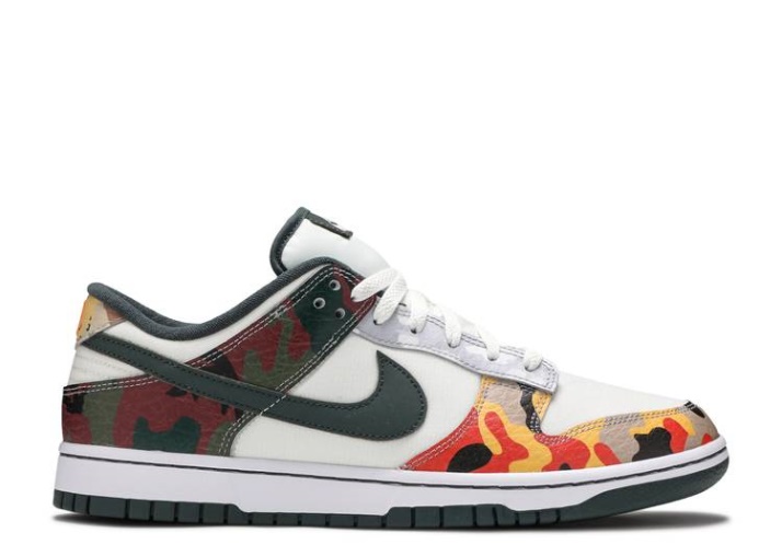 Nike Dunk Low Se - Sail Multi-camuflaje