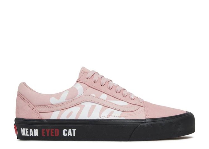 Vans Patta X Old Skool Vlt Lx - Gato De Ojos Malvados Plata Rosa/negro