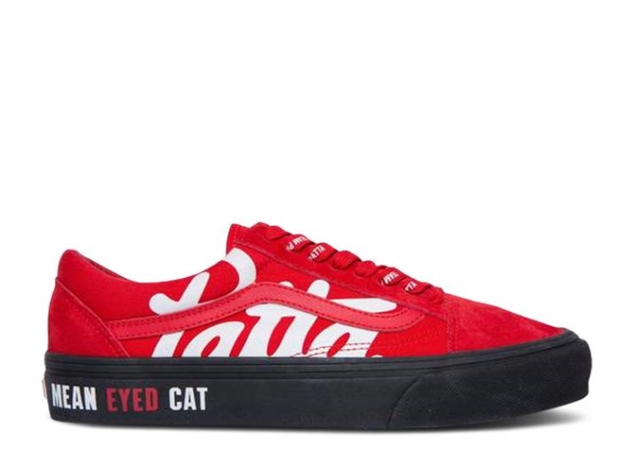 Vans Patta X Old Skool Vlt Lx - Gato De Ojos Medios Alto Riesgo Rojo/negro
