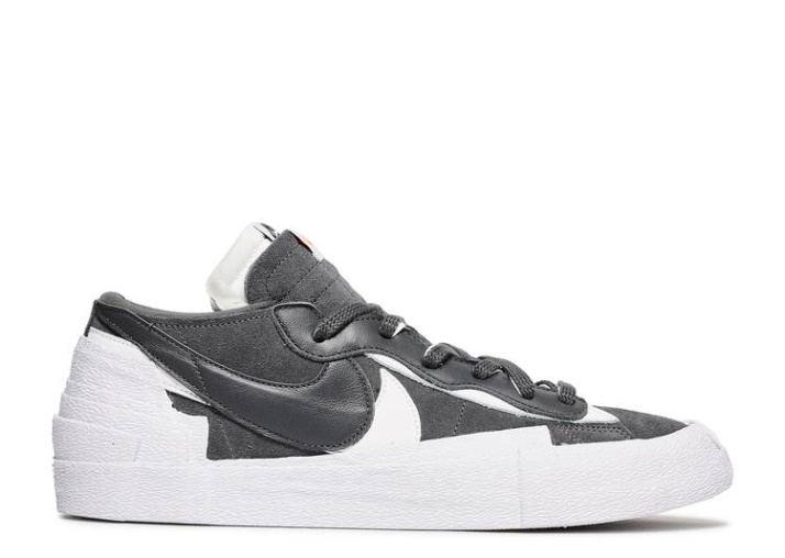 Nike Sacai X Blazer Low - Gris Hierro