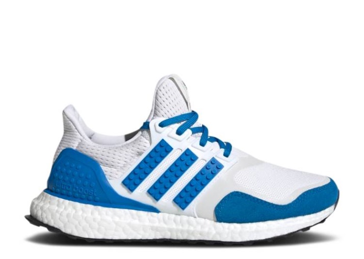 Adidas Lego X Ultraboost 21 J - Paquete De Color Blanco/shock Azul/core Negro