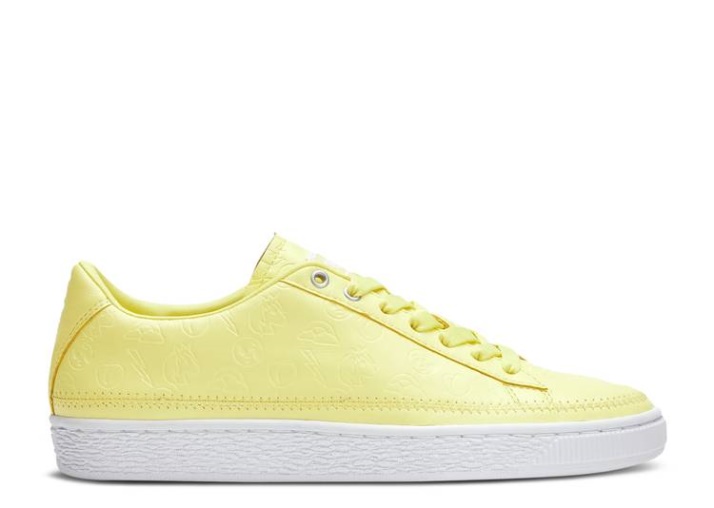 Puma Emoji X Wmns Basket - Lima Soleado
