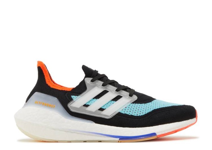 Adidas Ultraboost 21 - Negro Pulso Agua
