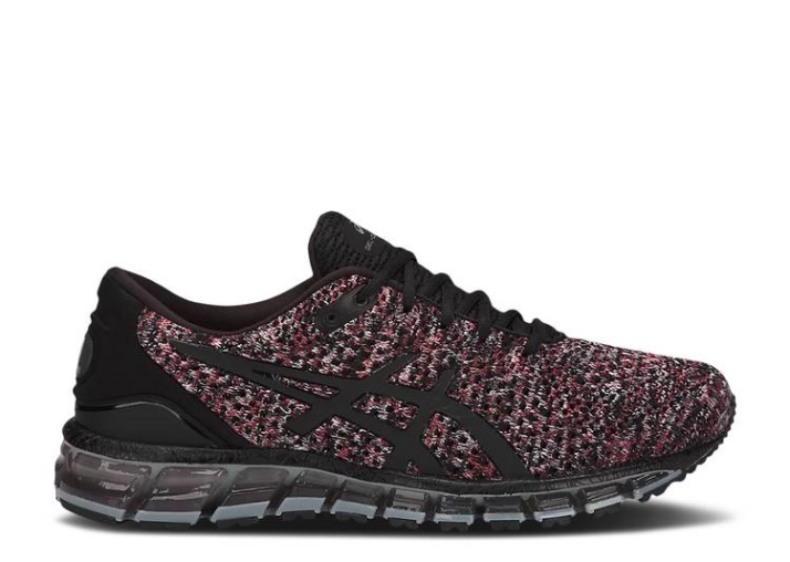 Asics Gel Quantum 360 Knit 2 - Negro Clásico Rojo
