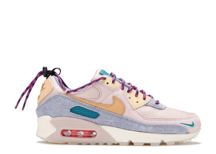 Nike Wmns Air Max 90 Se - Piedra Fósil Ceniza Pizarra