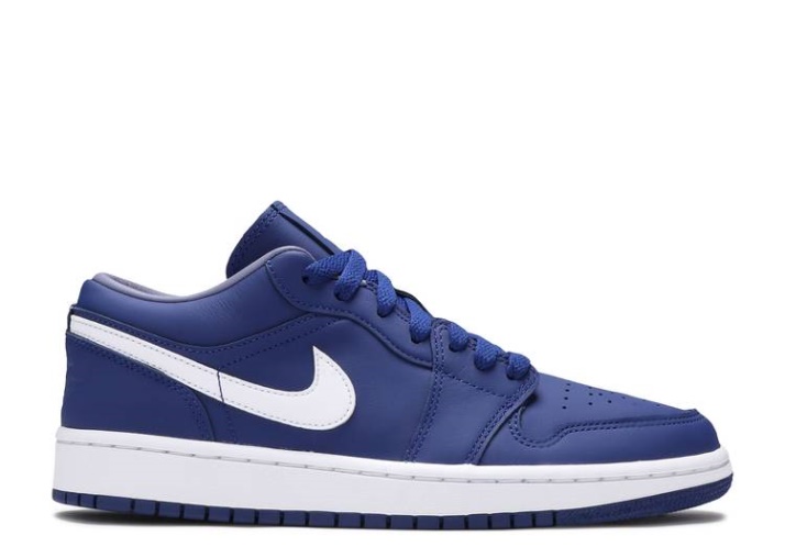 Air Jordan 1 Low Se Mujer - Azul Real Profundo