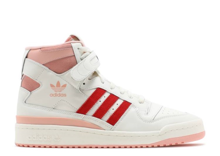 Adidas Forum 84 High - Blanco Roto Resplandor Rosa