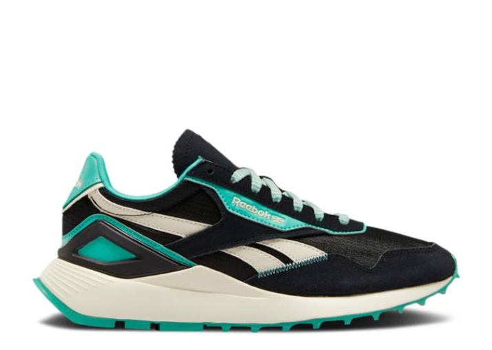 Reebok Wmns Classic Leather Legacy Az - Negro Futuro Verde Azulado