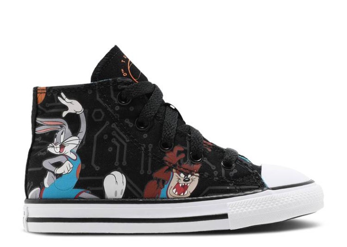 Converse Space Jam X Chuck Taylor All Star High Td - Tune Squad Negro/multi/while