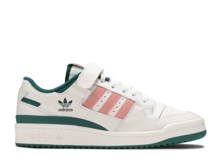 Adidas Forum 84 Low - Verde Colegial Rosa Brillante