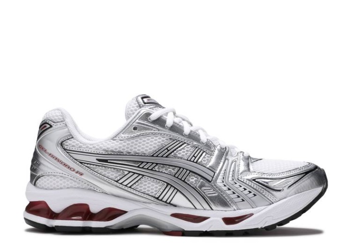Asics Gel Kayano 14 Blanco/plata Pura