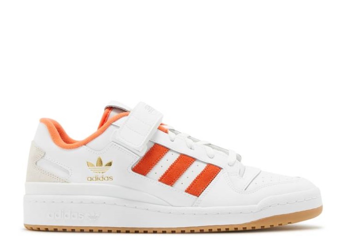 Adidas Forum Low - Blanco Naranja Verdadero