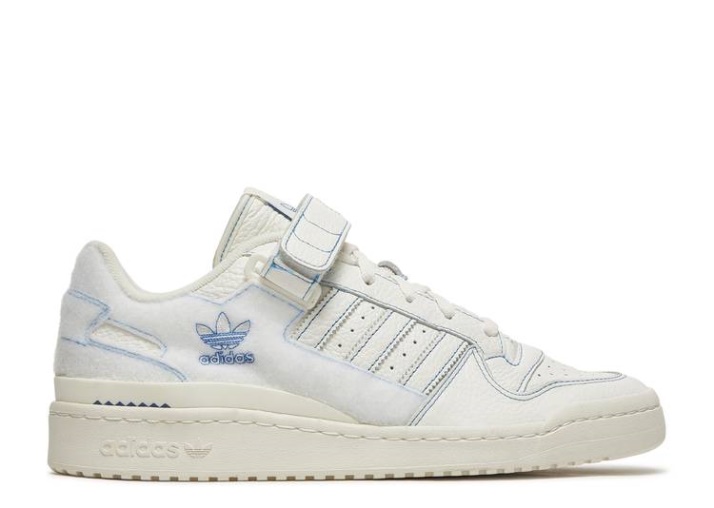 Adidas Forum Low - Pájaro Azul Blanco Roto
