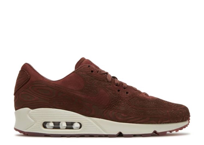 Nike Air Max 90 Qs Laser - Madera Veteada Pony Oscuro/hueso Claro