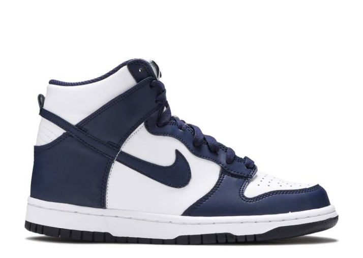 Nike Dunk High Gs - Azul Marino Medianoche