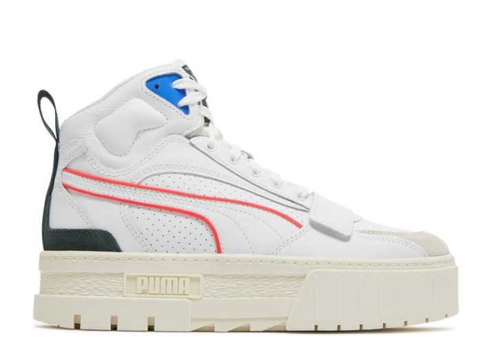 Puma Wmns Mayze Mid - Blanco
