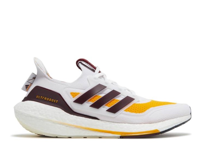 Adidas Ultraboost 21 - Ncaa Pack Blanco/granate/dorado