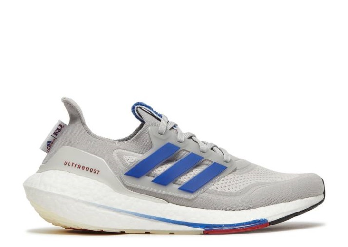 Adidas Ultraboost 21 - Ncaa Pack Gris Dos/azul Real/gris Uno