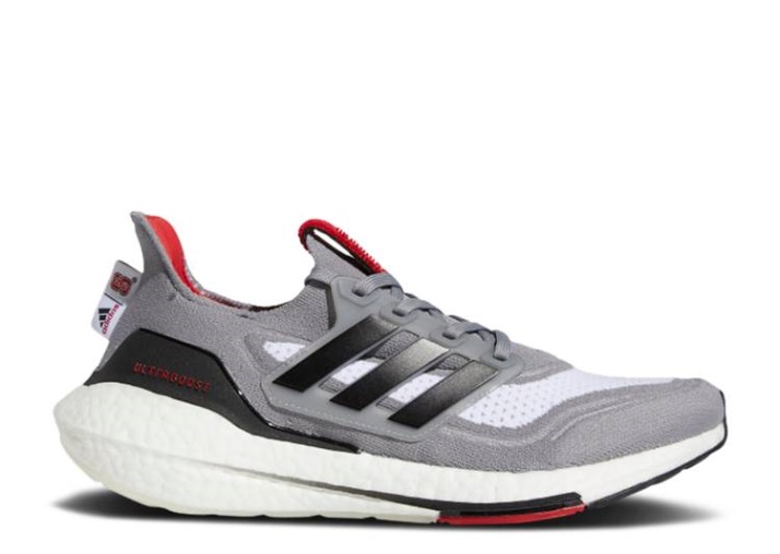 Adidas Ultraboost 21 - Ncaa Pack Gris Tres/core Negro/blanco