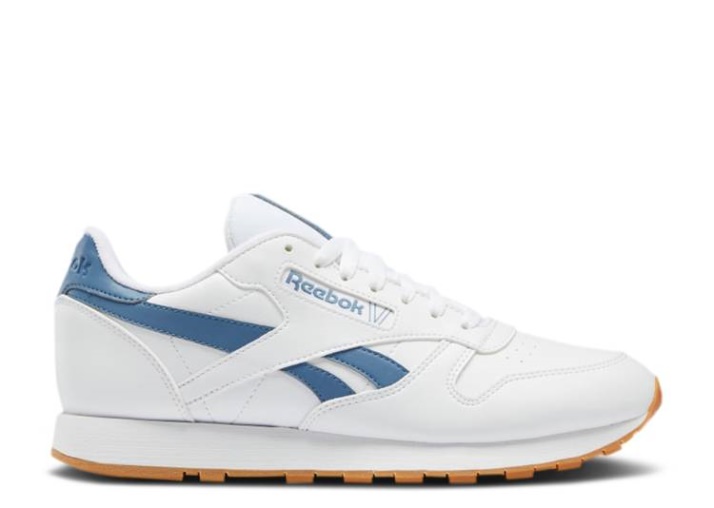 Reebok Classic Cuero - Blanco Azul Pizarra