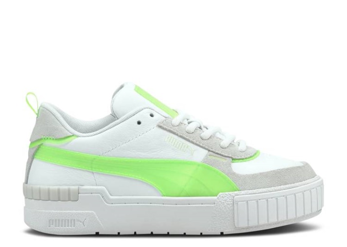 Puma Wmns Cali Sport Pop - Blanco Verde Resplandor