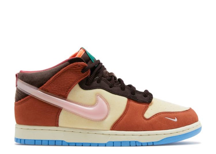 Nike Social Status X Dunk Mid - Chocolate Con Leche