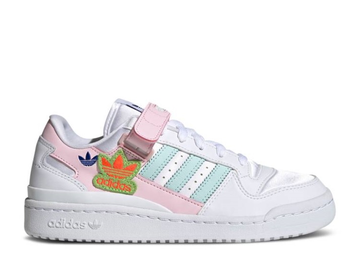 Adidas Wmns Forum Low - Blanco Rosa Halo Mint