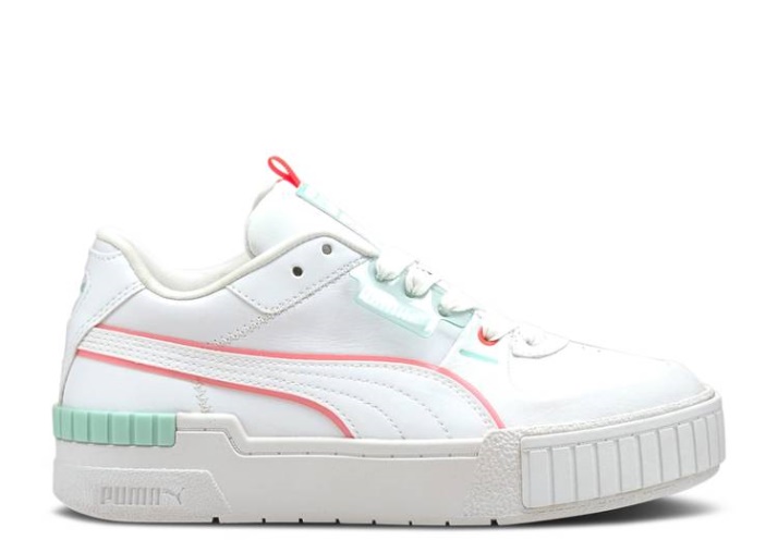 Puma Wmns Cali Sport - City Lights White/sun Blaze