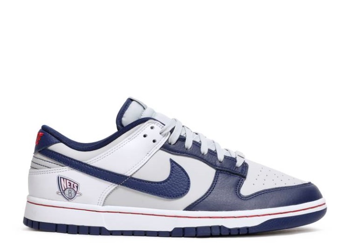 Nike Nba X Dunk Low Emb - 75 Aniversario Gris Niebla/blanco/azul Void